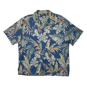 Tori Richard Shirt Mens XL Extra Large Floral Lightweight Hawaiian Cotton Lawn